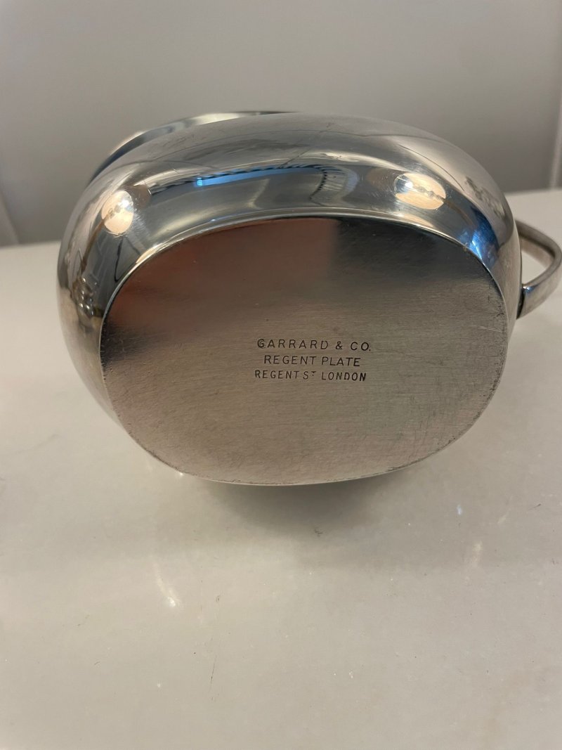 Antique Edwardian Quality Silver Plated Three Part Tea Set - Image 11